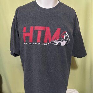 Honda Tech Meet I Love My Honda Guam Men's Dark Gray T Shirt XL Port & Company